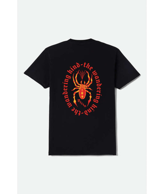 Brixton Beasley Black Standard S/s Shirt