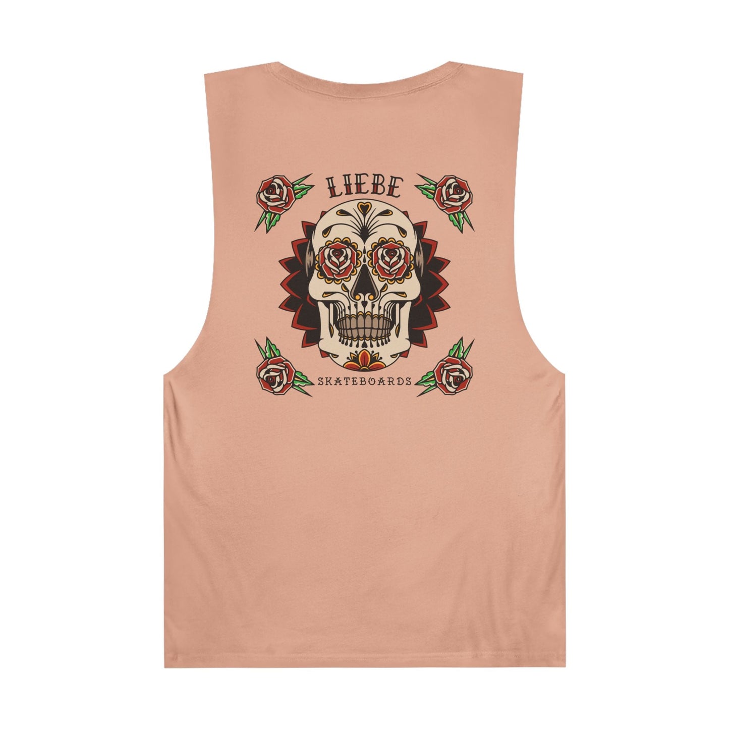 Liebe Calavera Rosa Tank