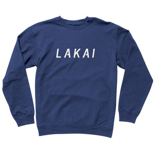 Lakai Sweatshirts Swift Crew - Navy - Bow Shock Marketplace