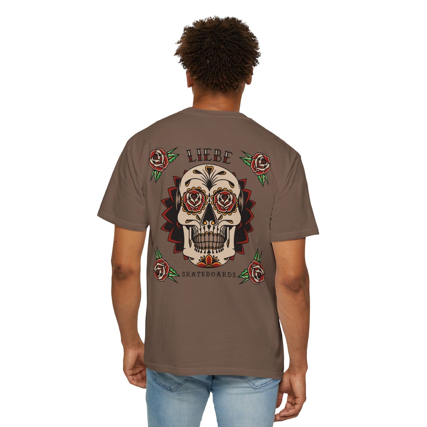 Liebe Calavera Rosa T-Shirt