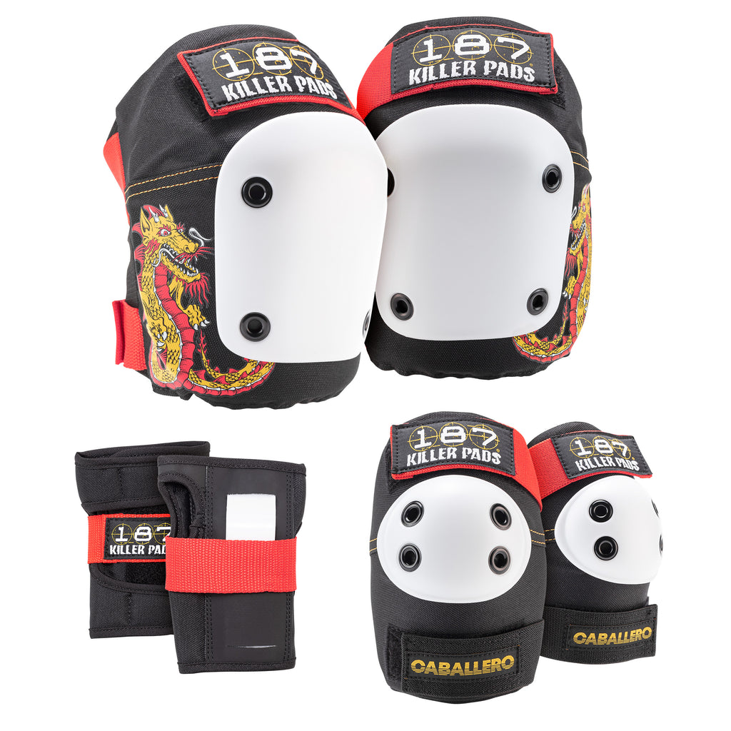 187 Killer Pads Steve Caballero Six Pack Pad Set - Bow Shock Marketplace