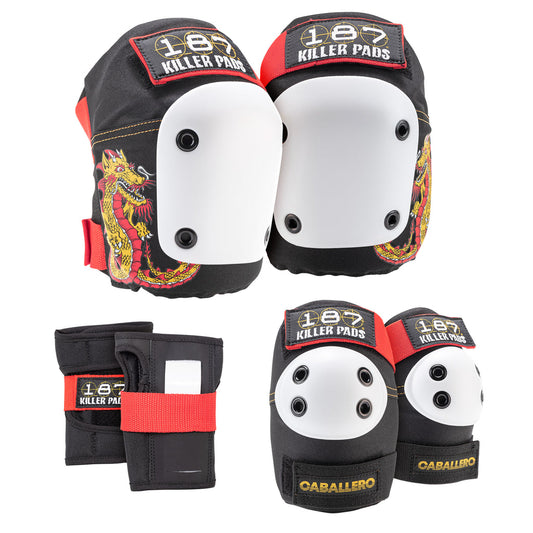 187 Killer Pads Steve Caballero Six Pack Pad Set - Bow Shock Marketplace