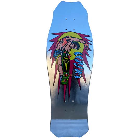 Hosoi Rocket Air 10.25"  LIMITED Silver Foil Skateboard Deck
