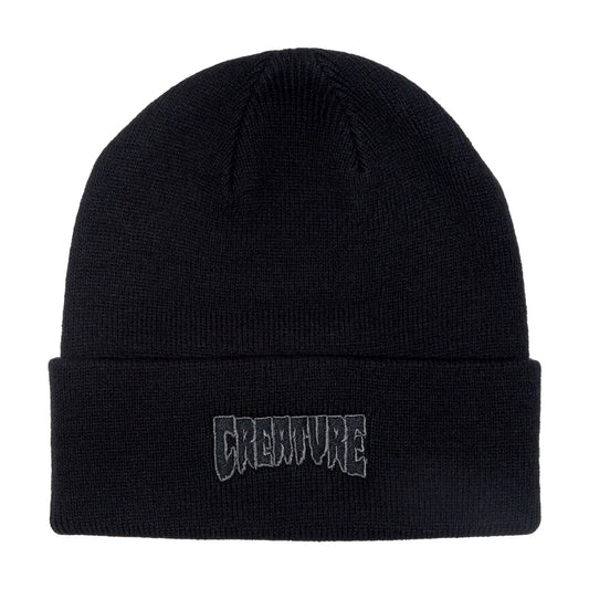 Creature Logo Outline Long Shoreman Hat Navy Beanie