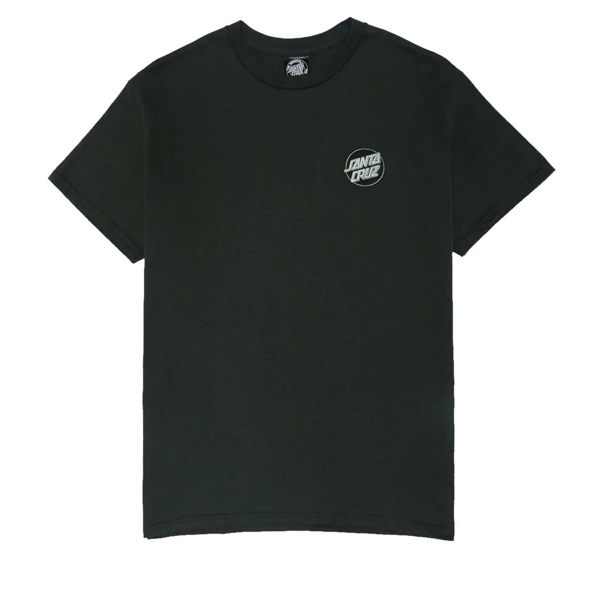 Santa Cruz Cruz Embroidered Forest w/ Black/Green Heavyweight S/s Shirt