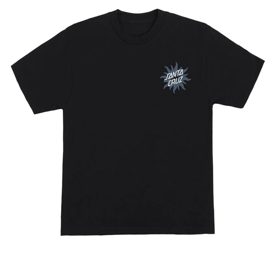 Santa Cruz Strange Check Black Heavyweight S/s Shirt