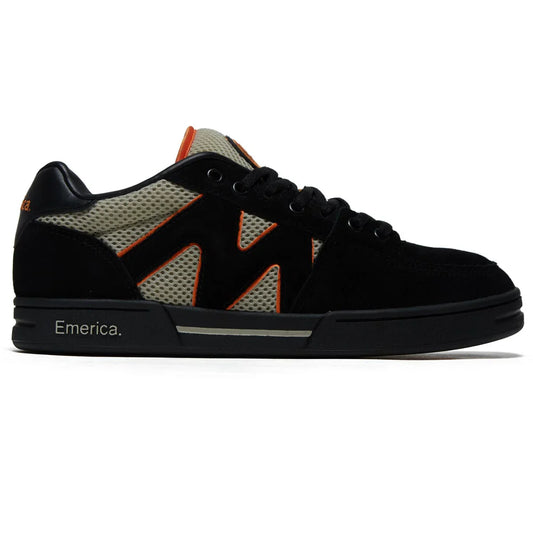 Emerica Shoes OG-1 - Black/Tan/Orange - Bow Shock Marketplace