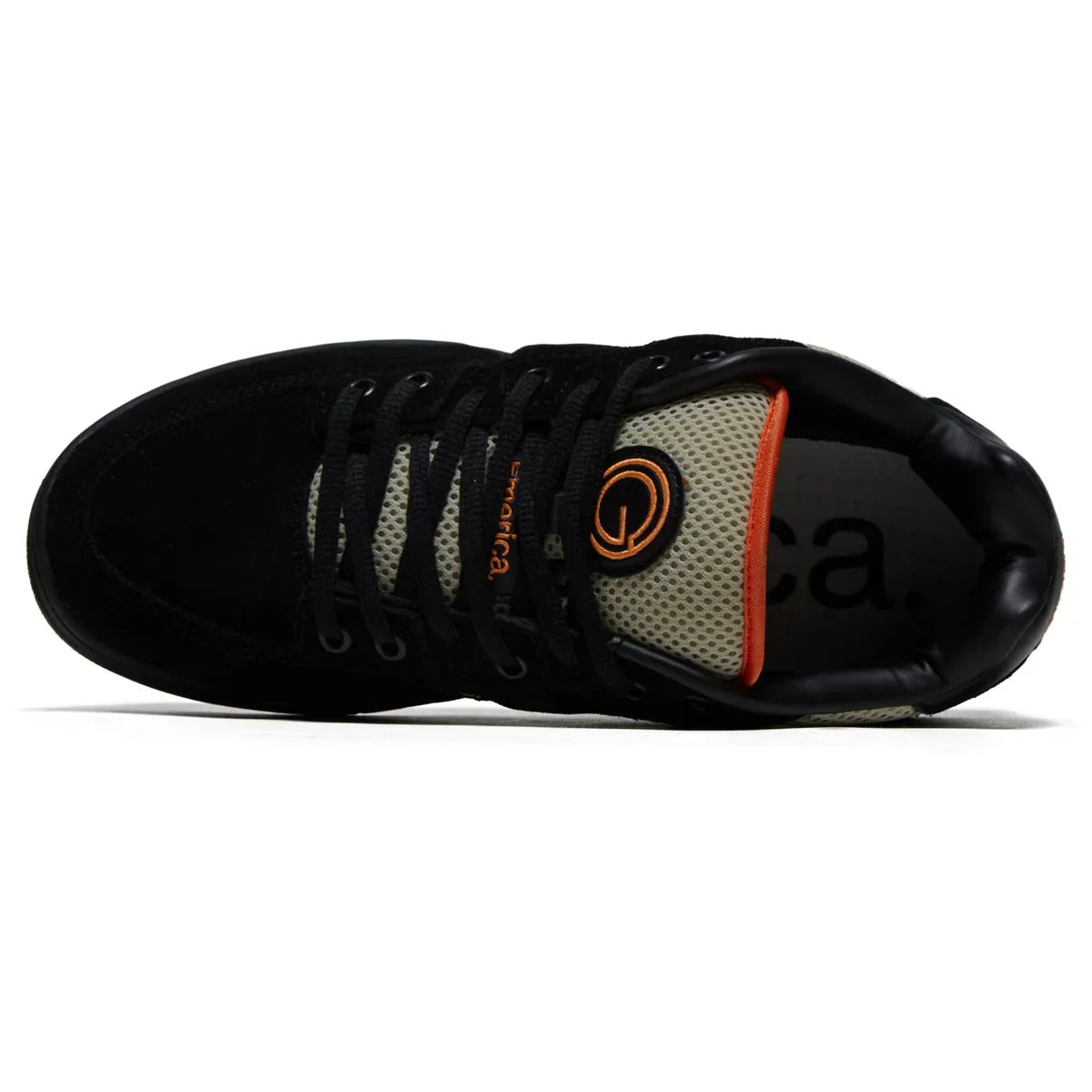 Emerica Shoes OG-1 - Black/Tan/Orange - Bow Shock Marketplace