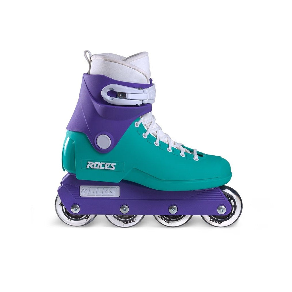 Roces 1992 Aggressive Inline Skates Complete - Teal - Bow Shock Marketplace