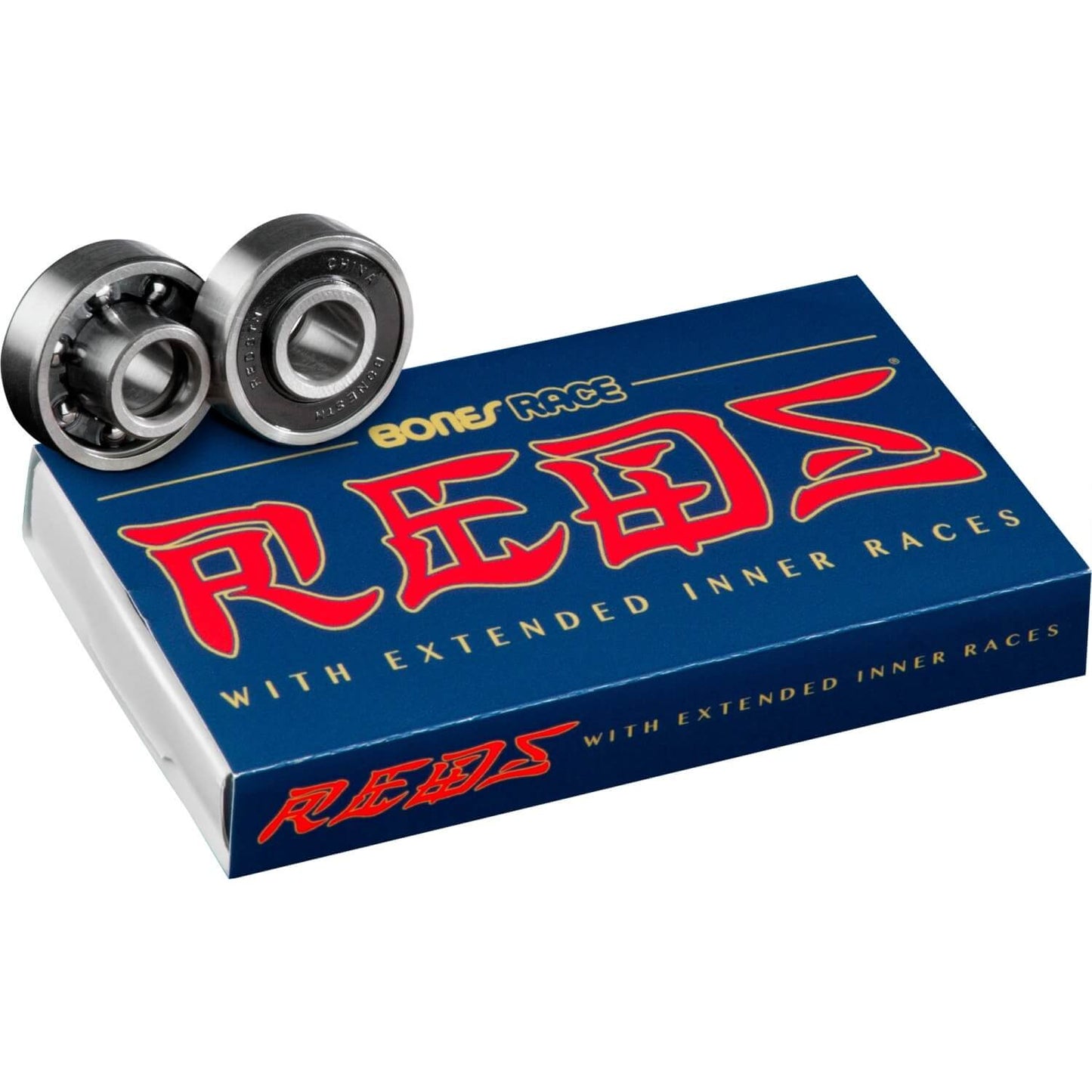 Bones Bearings Race Reds (Set of 8) - Bow Shock Marketplace