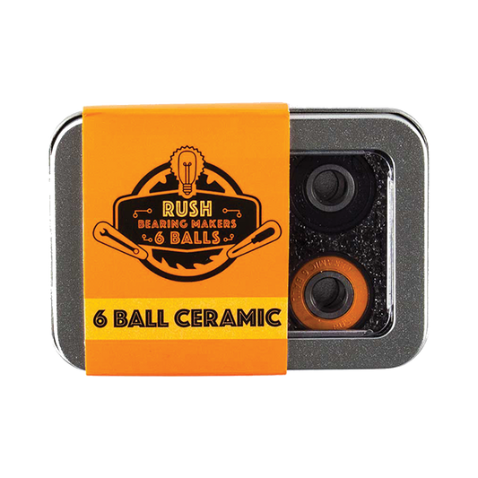 Rush 6-Ball Ceramic Bearings (Set of 8)