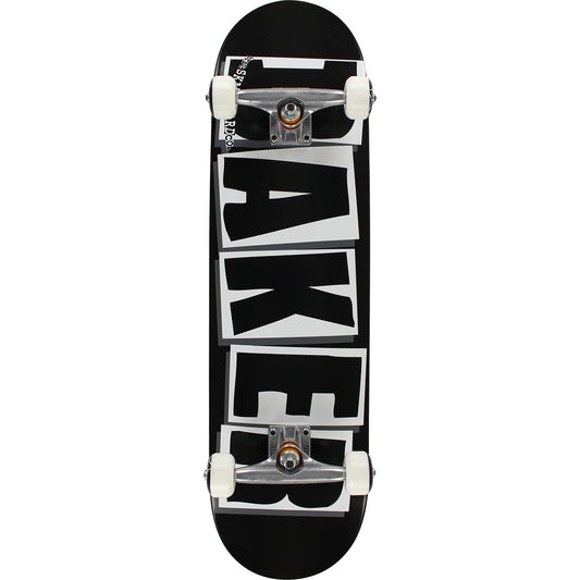 Baker Brand Logo Complete Skateboard - 8.5" Black/White - Bow Shock Marketplace