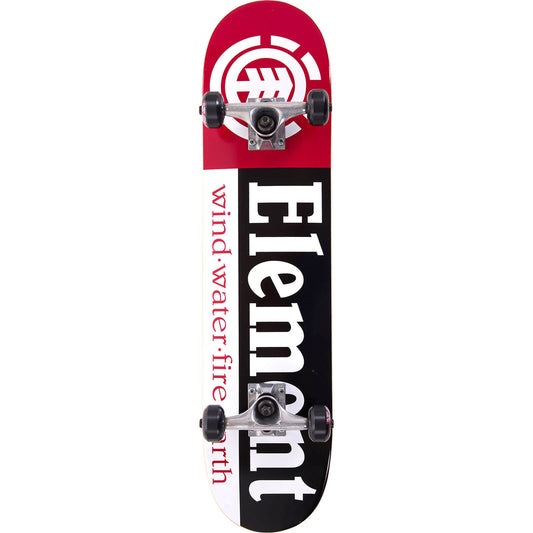 Element Section Complete Skateboard - 8.0" Black/White/Red