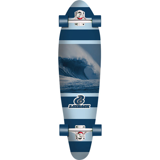 Layback Stormchaser Kicktail Longboard Complete - 9.75" - Bow Shock Marketplace