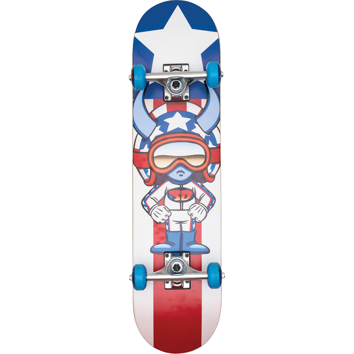 Speed Demons Stars Soft Top Skateboard Complete - 6.5" - Bow Shock Marketplace