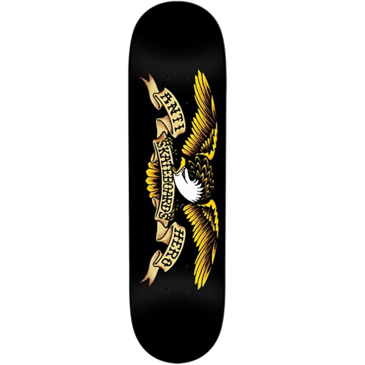 Anti Hero Eagle DBX Skateboard Deck - 8.5″ Black - Bow Shock Marketplace