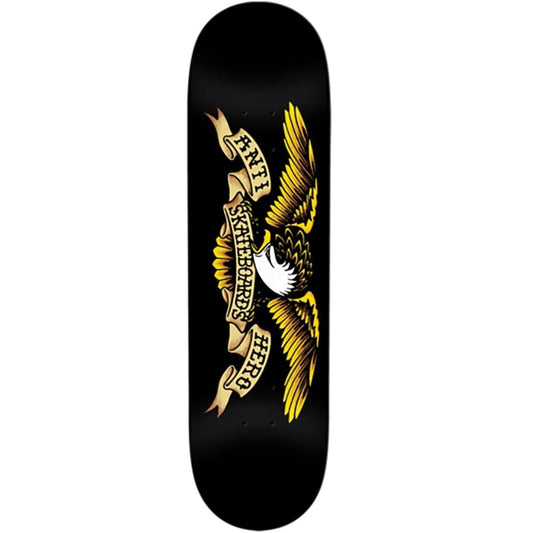 Anti Hero Eagle DBX Skateboard Deck - 8.5″ Black - Bow Shock Marketplace