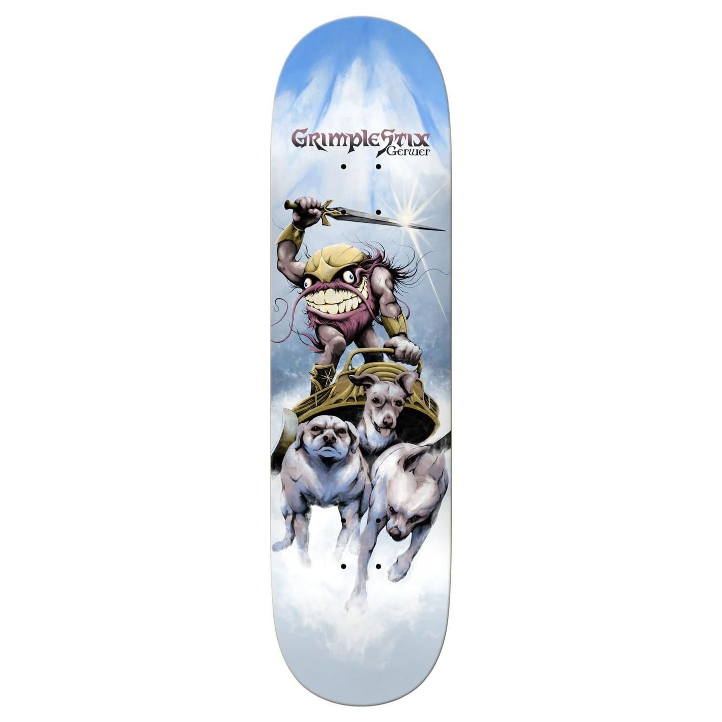 Anti Hero Grimplestix Barbarians Gerwer Deck - 8.28″ - Bow Shock Marketplace