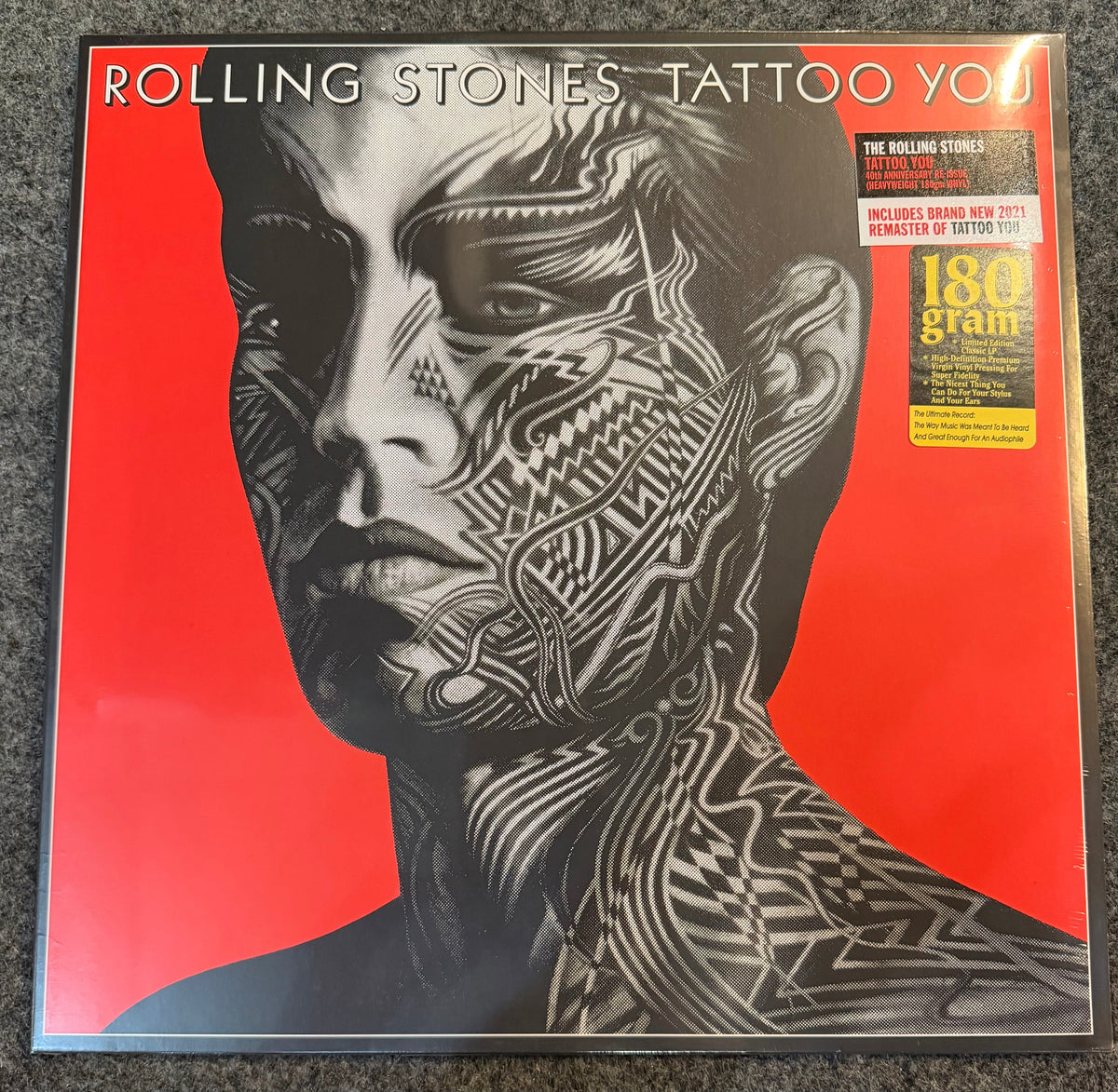 Rolling Stones - Tattoo You [40th Anniversary 180G] Vinyl LP Record