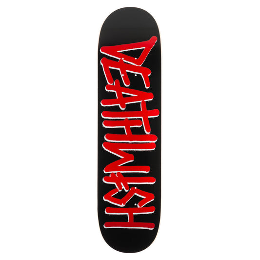 Deathwish Deathspray Deck 8.25" - Black/Red