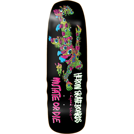 Heroin Good Shit Mutated Skateboard Deck - 9.75"