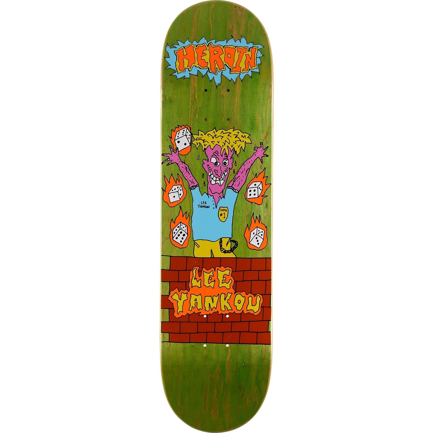 Heroin Yankou Dead Toon Deck - 8.25″ - Bow Shock Marketplace