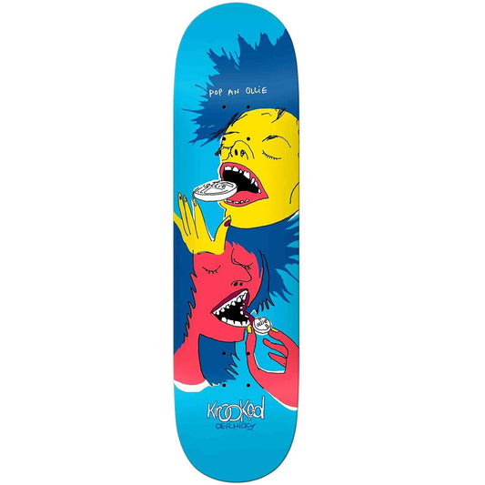 Krooked Cernicky Popped Skateboard Deck - 8.38″ - Bow Shock Marketplace