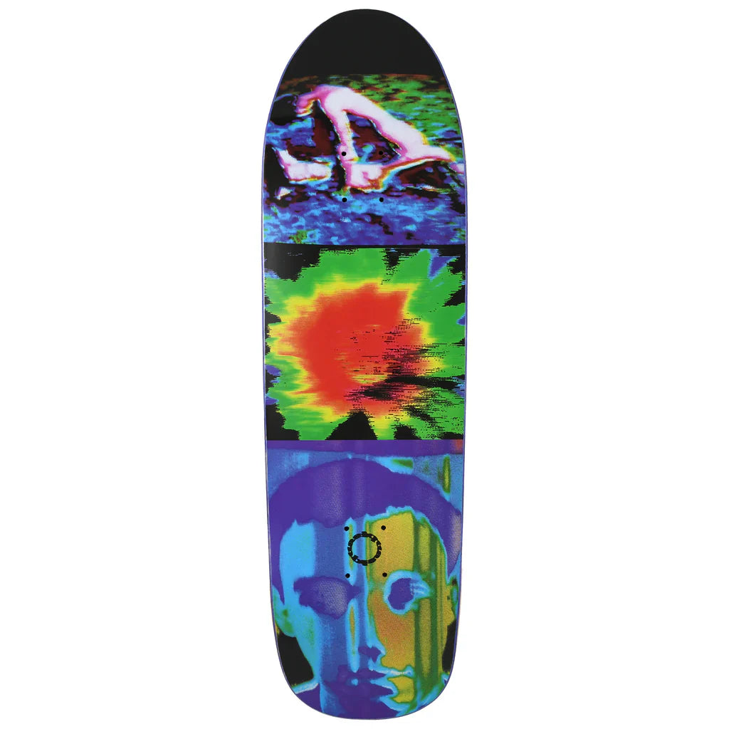 Quasi Technicolor Skateboard Deck - 9.0" - Bow Shock Marketplace