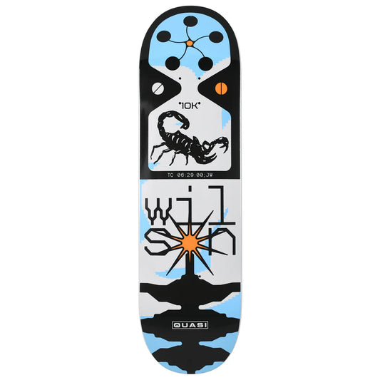 Quasi Wilson 'Y2K' Skateboard Deck - 8.75″
