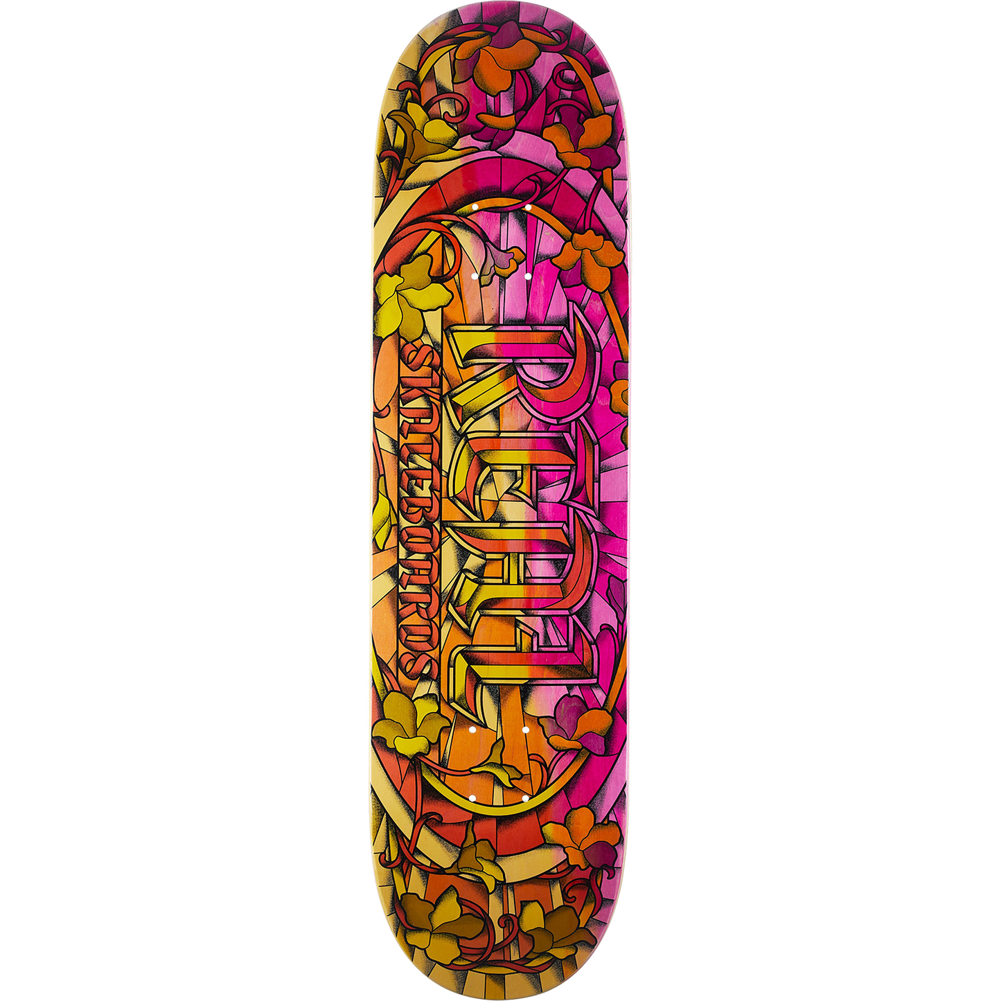 Real Chromatic Cathedral Skateboard Deck - 8.06″ TF - Bow Shock Marketplace