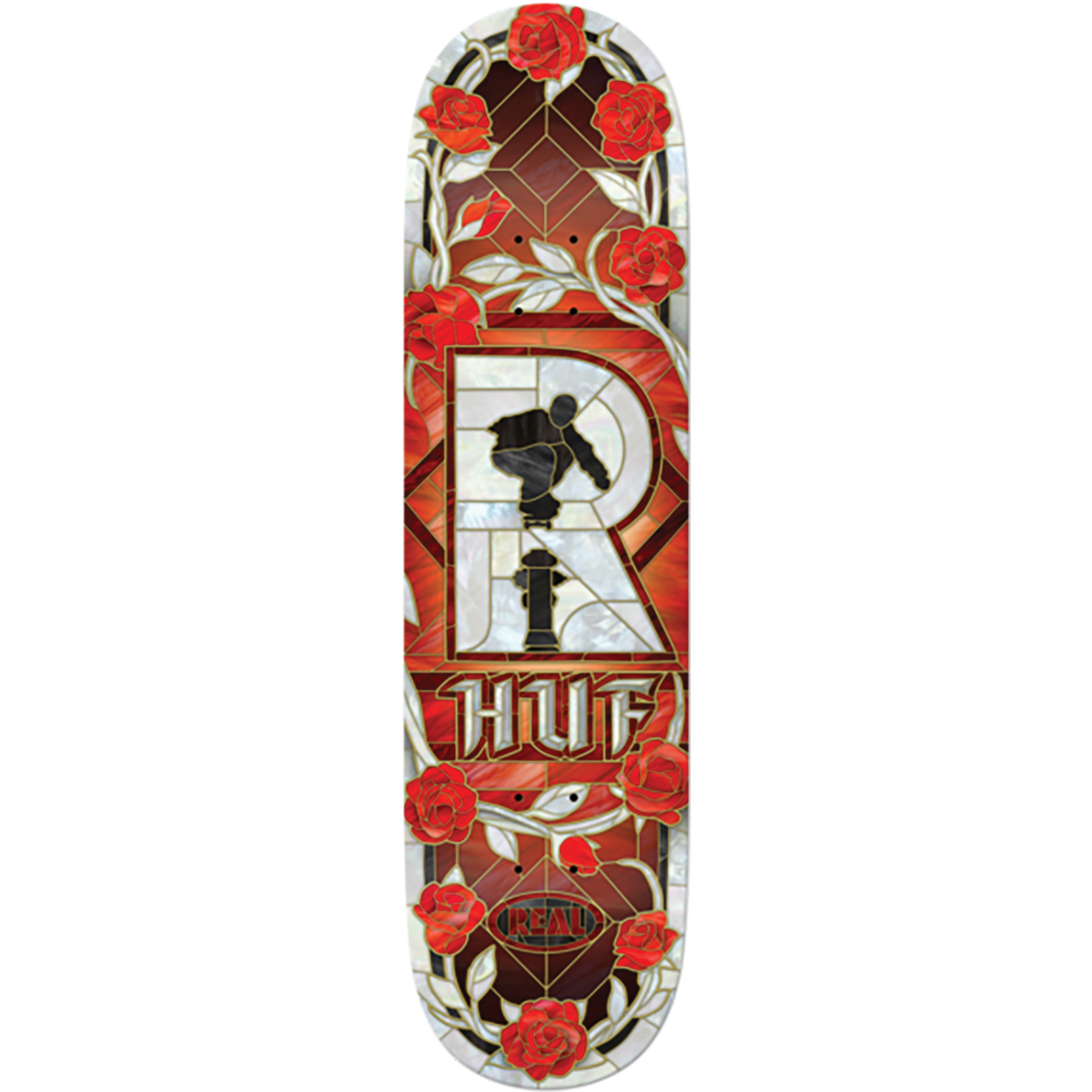 Real Huf Cathedral Skateboard Deck - 8.5″ - Bow Shock Marketplace