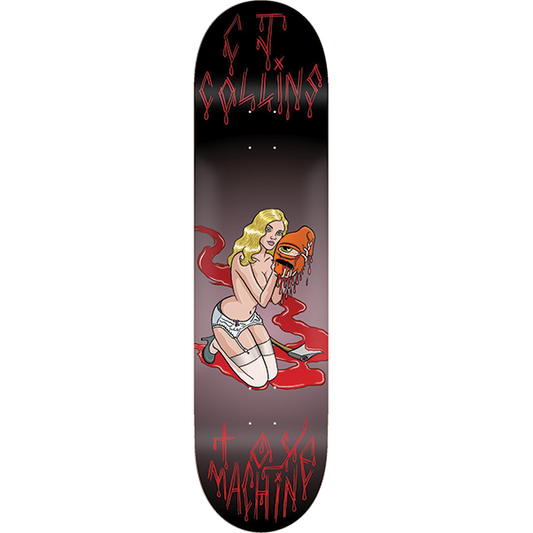 Toy Machine CJ Collins Seductress Deck - 8.5″ - Bow Shock Marketplace