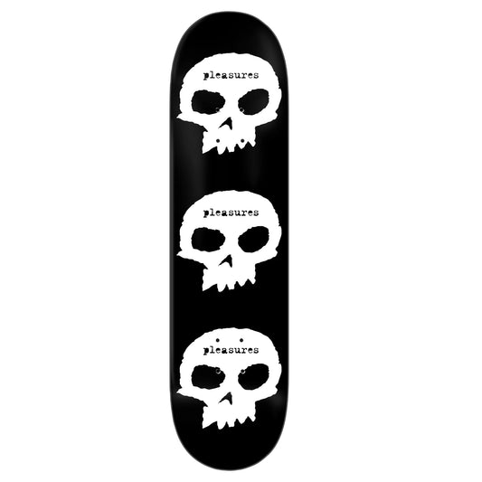 Zero Pleasures Skulls Skateboard Deck -  8.5″