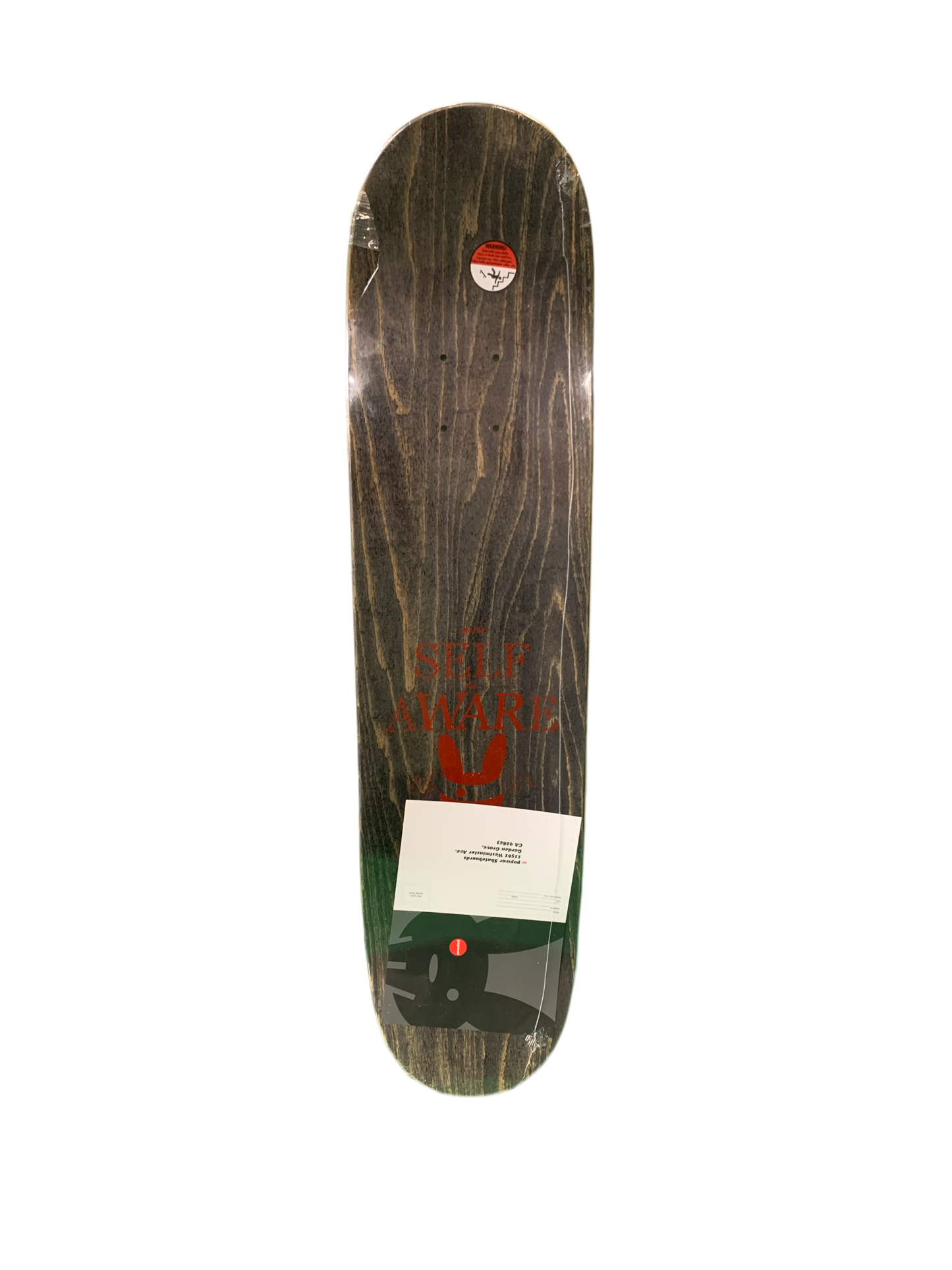 Popwar Praise the Board Green 7.8" Classic Skateboard Deck