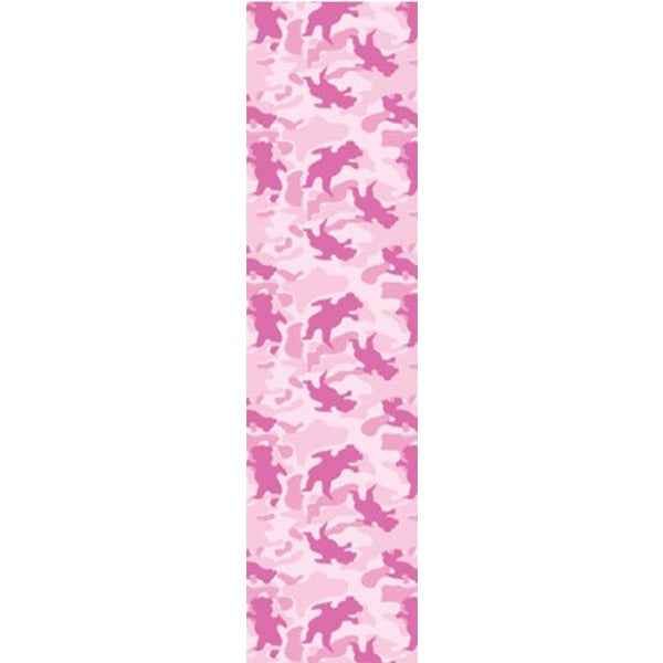 Grizzly OG Bear Warp Single Sheet Griptape - 9″x33″ Camo Pink - Bow Shock Marketplace