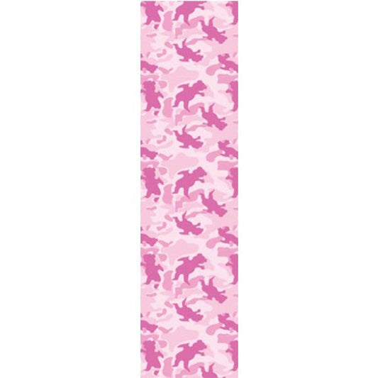 Grizzly OG Bear Warp Single Sheet Griptape - 9″x33″ Camo Pink - Bow Shock Marketplace