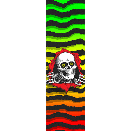 Powell Peralta Ripper Griptape - 9"x33" Fade/Rasta - Bow Shock Marketplace