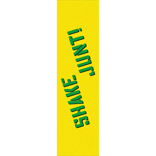 Shake Junt Colored Single Sheet Griptape 9"x33" - Yellow/Green - Bow Shock Marketplace