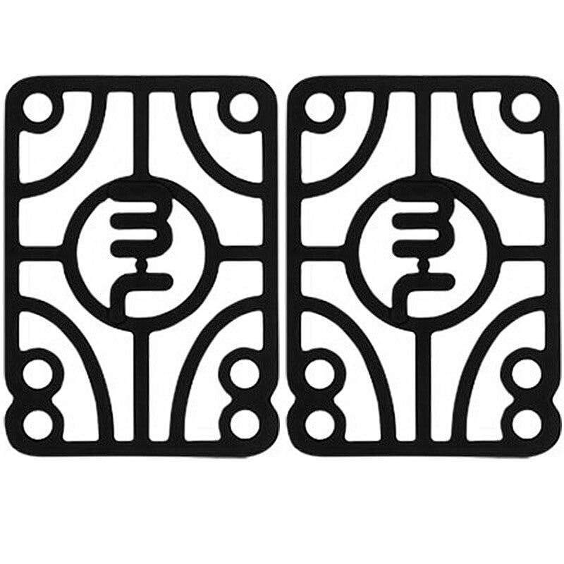 Mini Logo Shock Pads 1/10″ - Black (Set of 2) - Bow Shock Marketplace