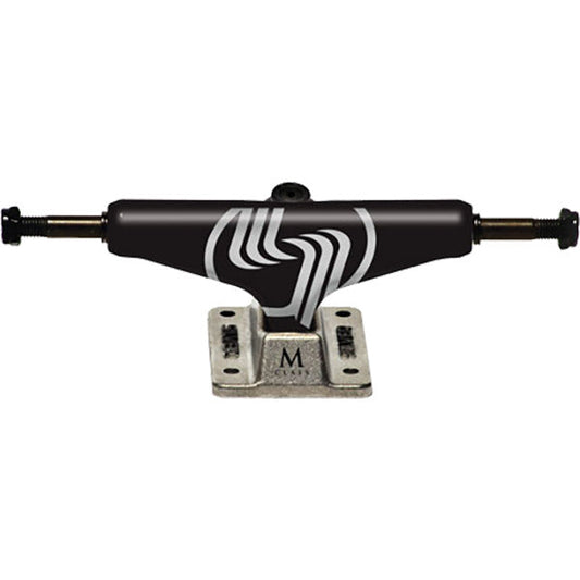 Silver M-Class Hollow Skateboard Trucks 7.75″ - Black/Silver (Set of 2) - Bow Shock Marketplace