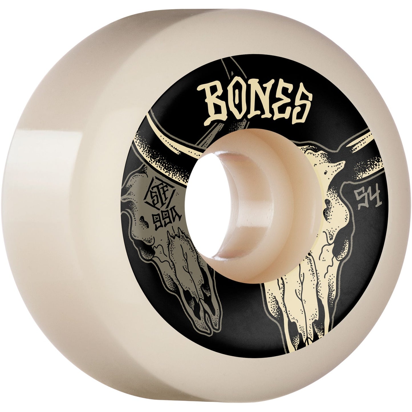 Bones STF V5 Desert Horns 54mm 99a Wheels - White (Set of 4)