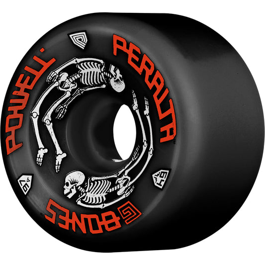 Powell Peralta Wheels G-Bones 64mm 97a - Black (Set of 4) - Bow Shock Marketplace