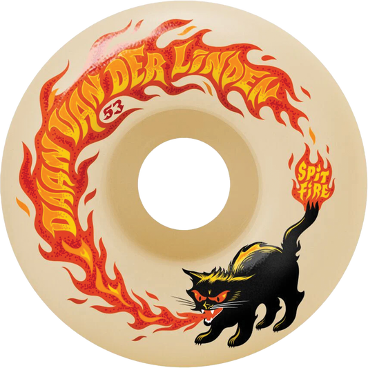 Spitfire Wheels Wester F4 Pyrocat 53mm 99a - Natural (Set of 4)