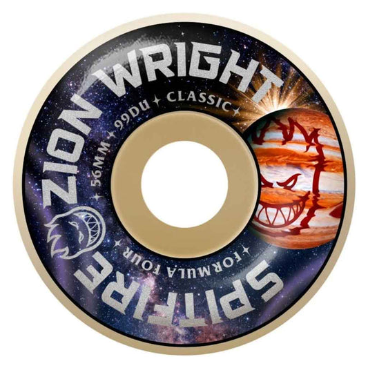 Spitfire Wheels F4 Wright Cosmic Classic 56mm 99a - Multi (Set of 4)