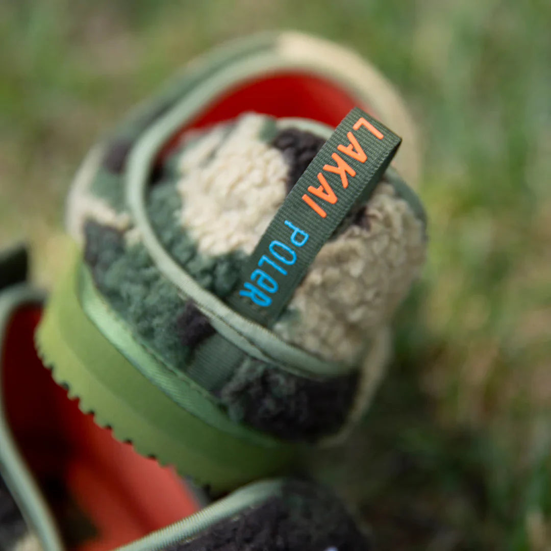 Lakai Shoes x Poler Owen Slipper - Furry Camo - Bow Shock Marketplace