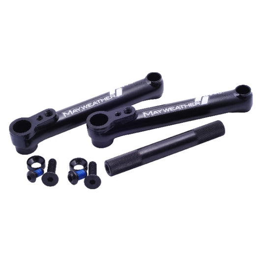 Snafu Mayweather Cranks 165mm - Black - Bow Shock Marketplace