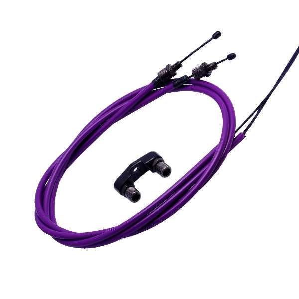 Snafu Astroglide Dual Lower Cable (London Mod) - Purple/Black - Bow Shock Marketplace