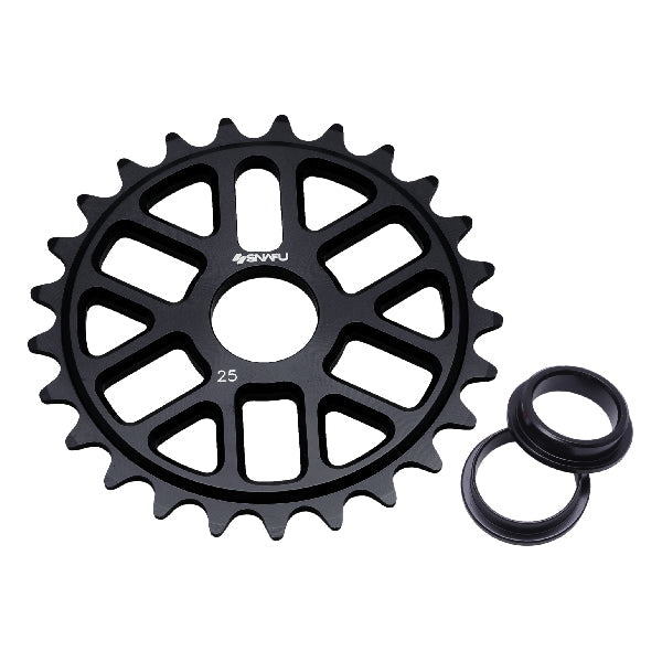 Snafu Ola Sprocket 25T - Black - Bow Shock Marketplace