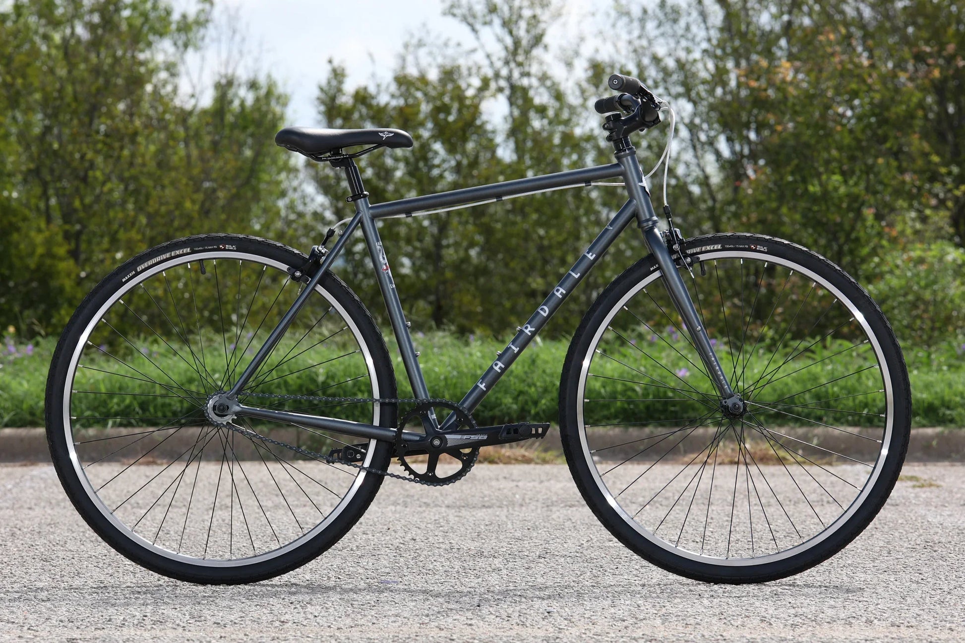Fairdale Express Complete Cruiser Bike - Matte Charcoal - Bow Shock Marketplace
