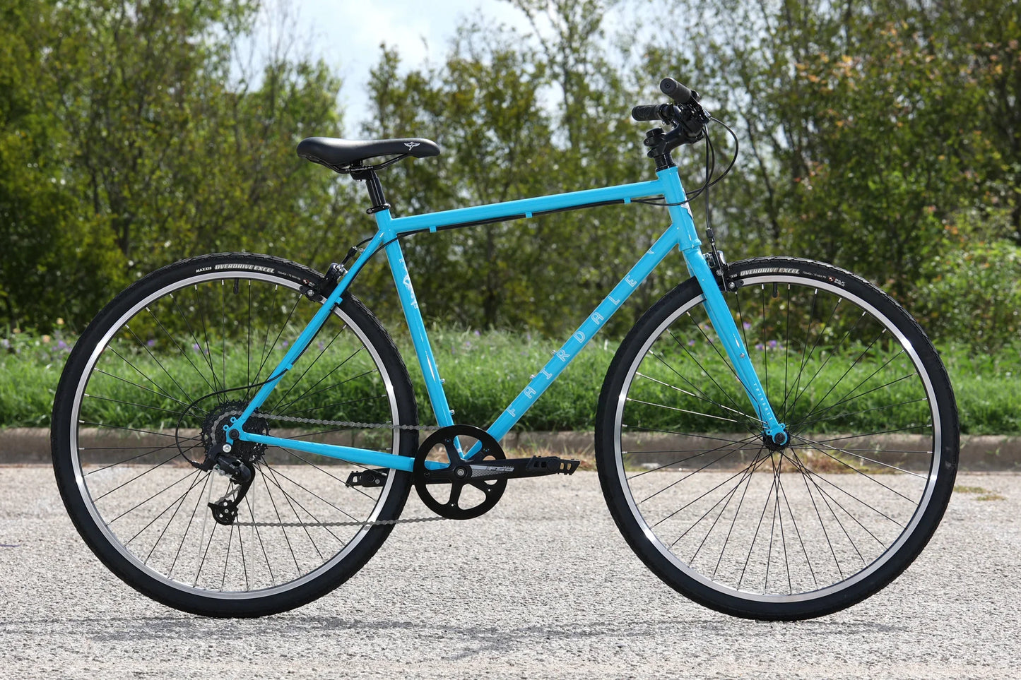 Fairdale Lookfar Complete Cruiser Bike - Gloss Surf Blue